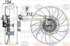 HELLA 8MV 376 757-301 Fan, radiator